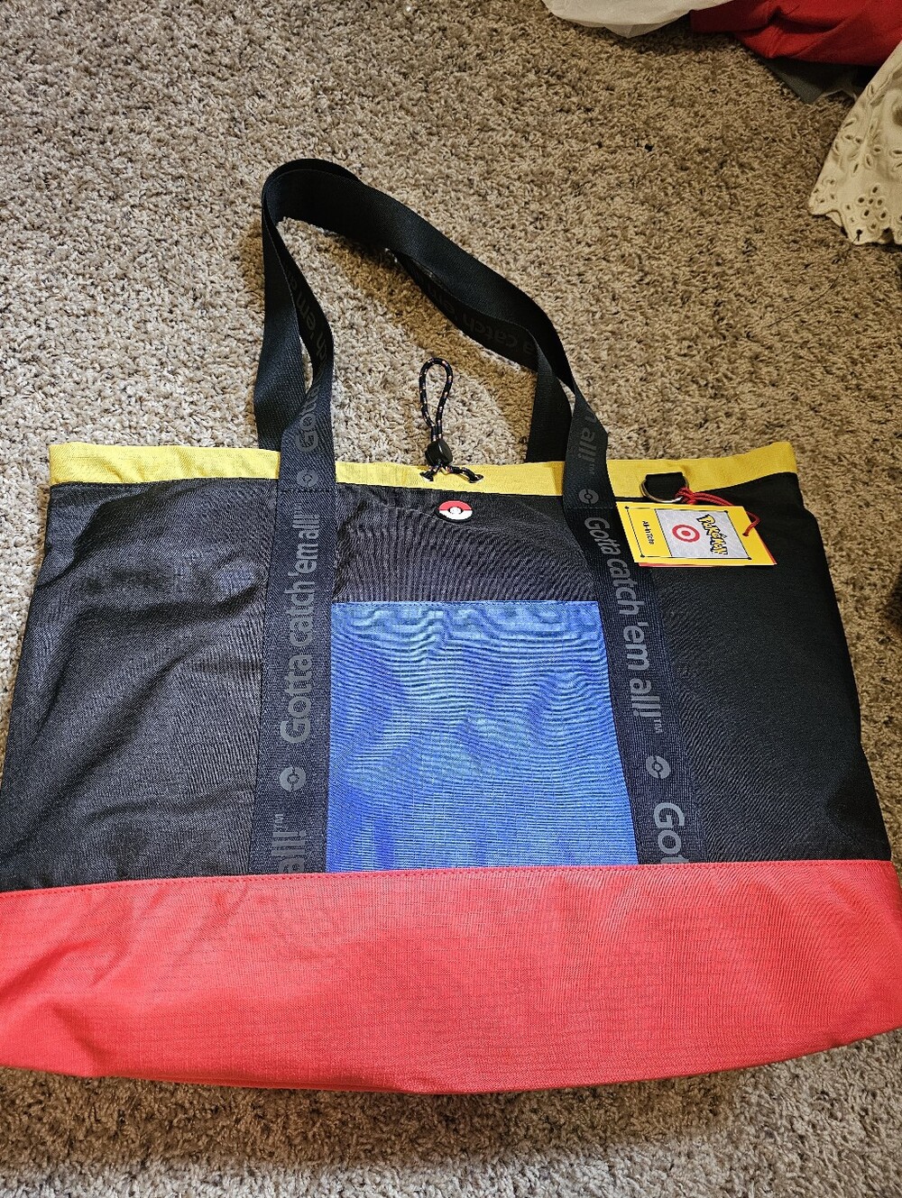 Adventure Tote Pokemon X Target Nwt